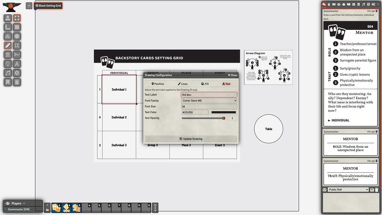 Backstory Cards: Expansion Pack #3 for Foundry VTT screenshot 5
