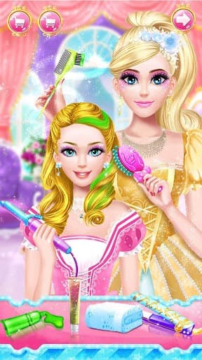 Princess dress up and makeover games screenshot 4