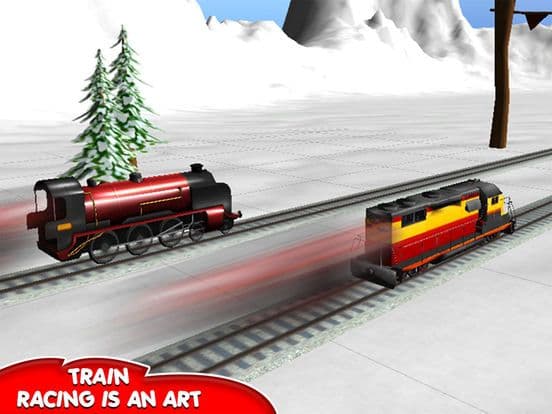 Kids Train Racing: Race Train Engine With Friends screenshot 4