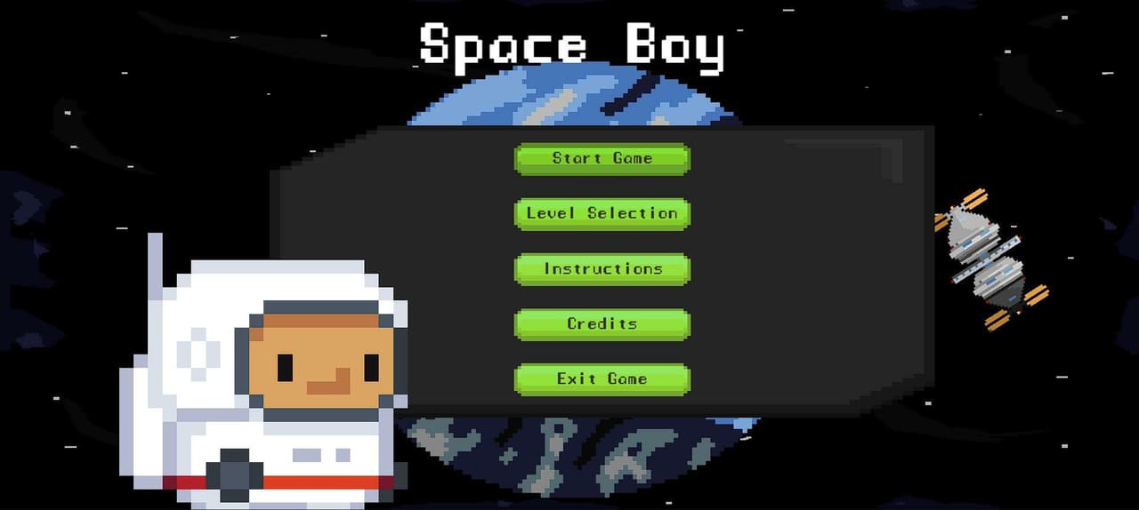 SpaceBoy 2D screenshot 2