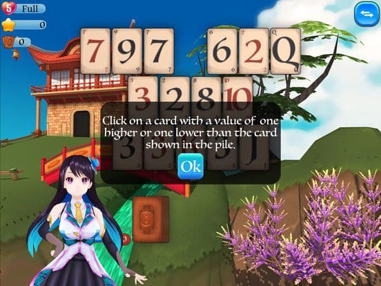 Pyramid Solitaire Asia screenshot 2