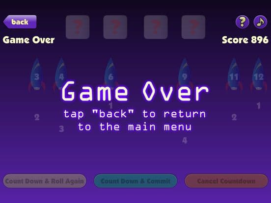 Countdown Dice