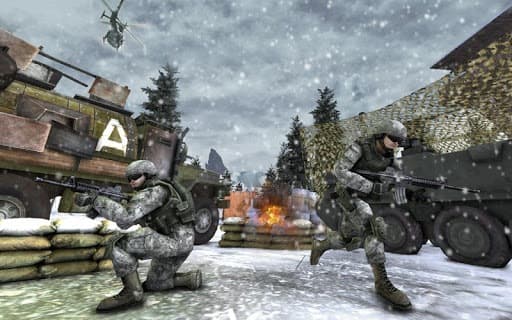 Winter Mountain Sniper - Modern Shooter Combat