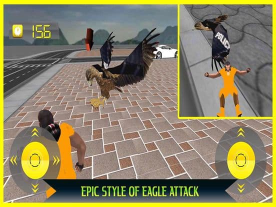 Police Eagle Prisoner Escape - Control City Crime Rate Chase Criminals, Robbers & thieves screenshot 2