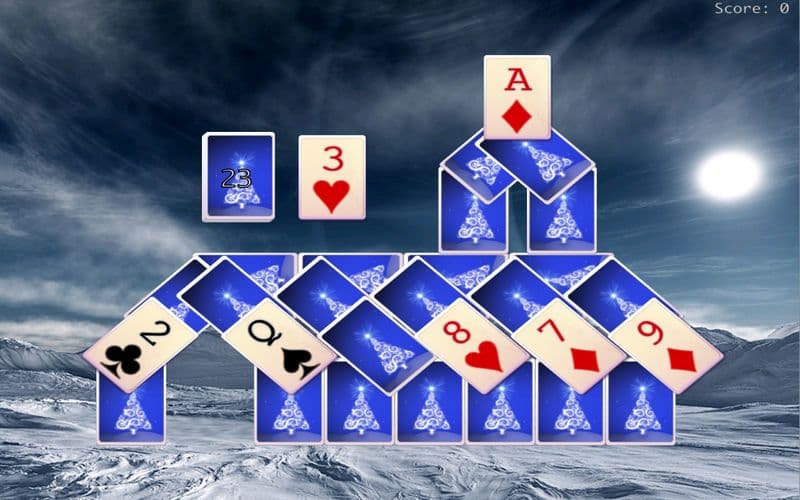 Xmas Tripeaks screenshot 3