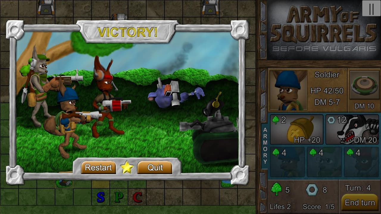 Army of squirrels (itch) screenshot 3