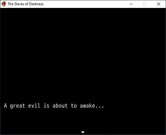 The Slaves of Darkness screenshot 2