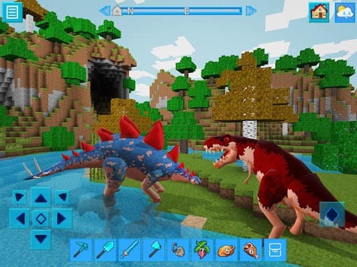 DinoCraft Survive & Craft Pocket Edition screenshot 2