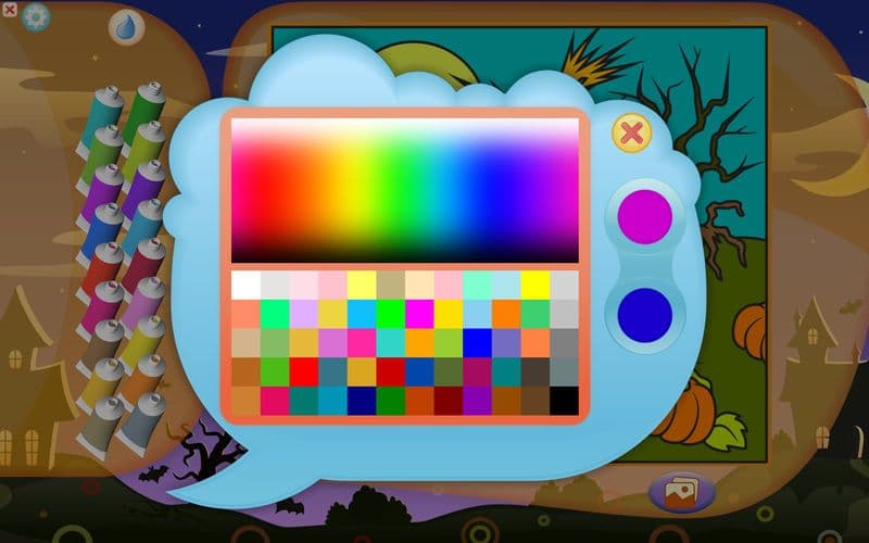 Color by Numbers - Halloween - Free screenshot 4