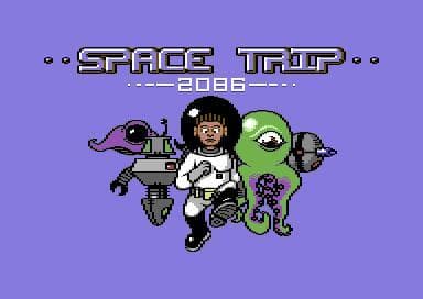 Space Trip 2086 (C64) screenshot 2