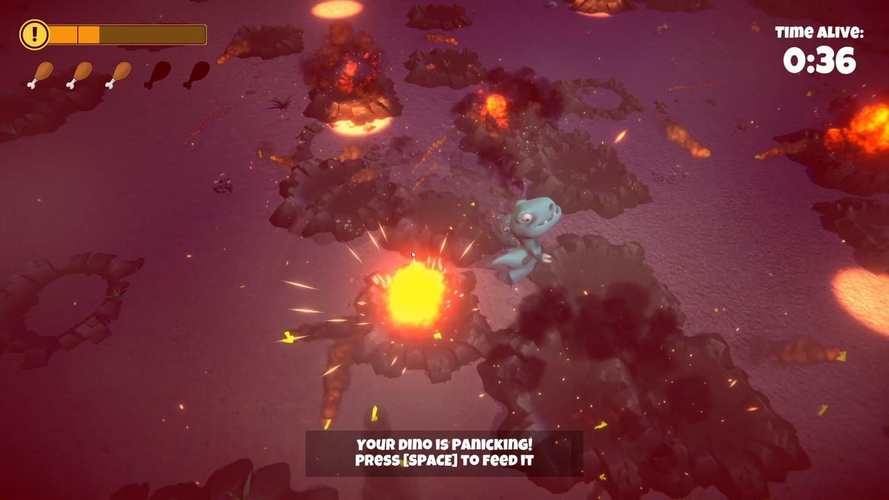 Dont Panic Dino Web screenshot 3
