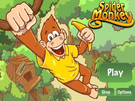 Spider Monkey: Slide and Jump! screenshot 2