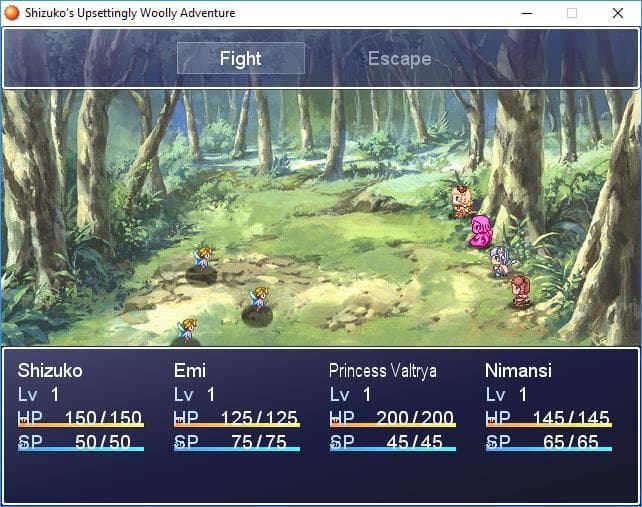 Shizukos Upsettingly Wooly Adventure! screenshot 5
