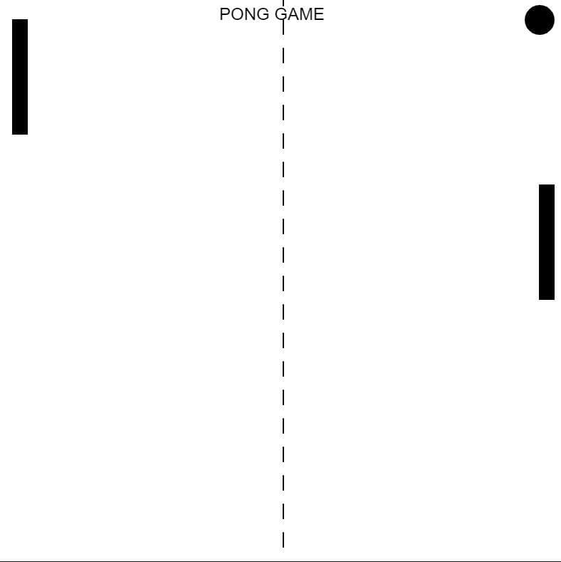 PONG in p5.js