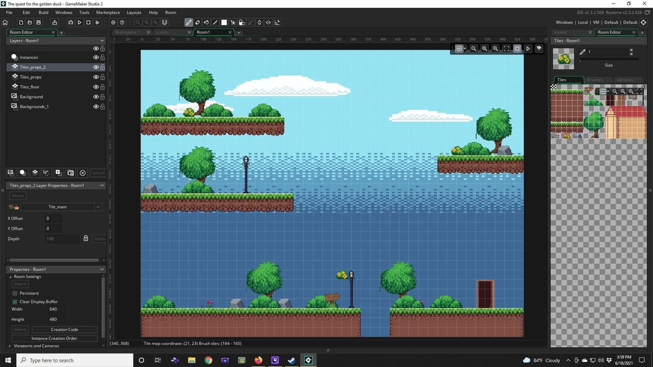 The Quest for the golden duck screenshot 2