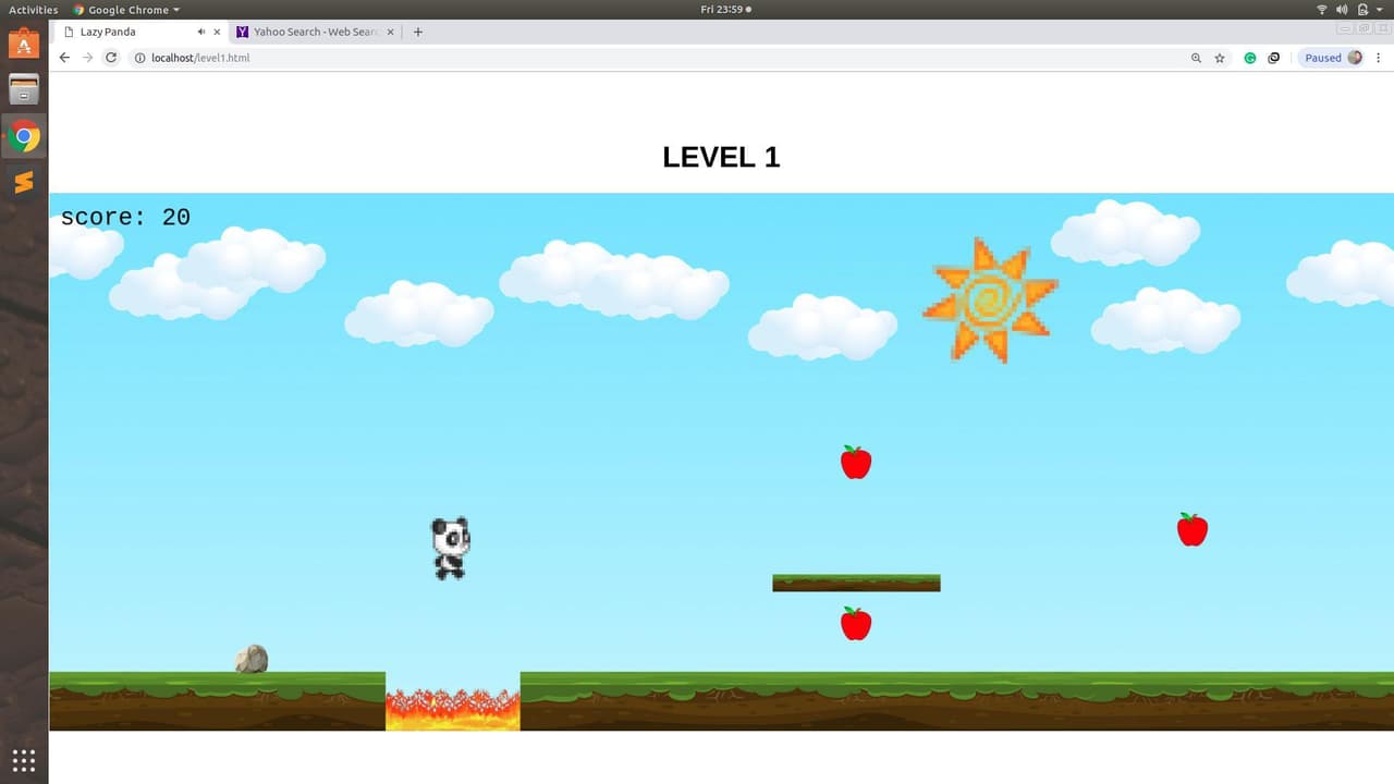 Lazy Panda Game screenshot 4