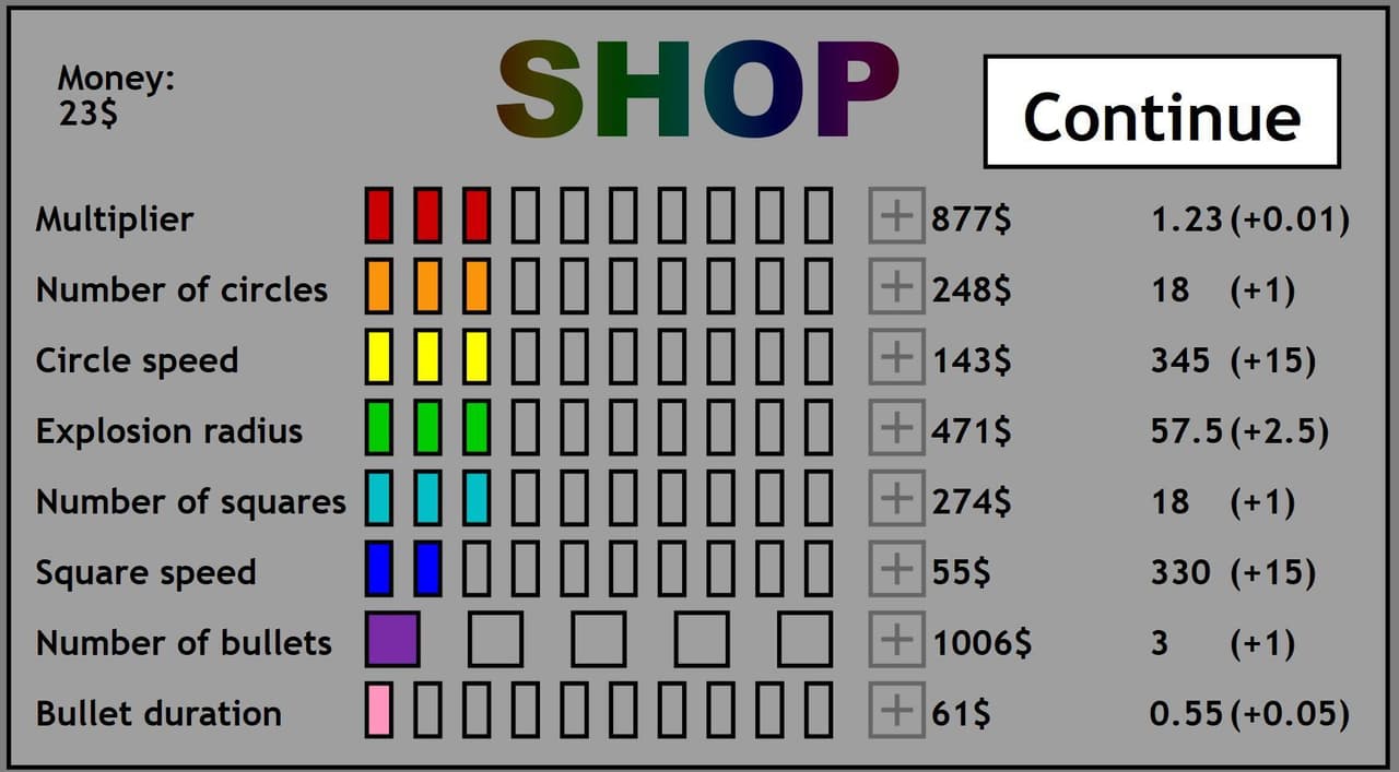Rainbow Explosion screenshot 3