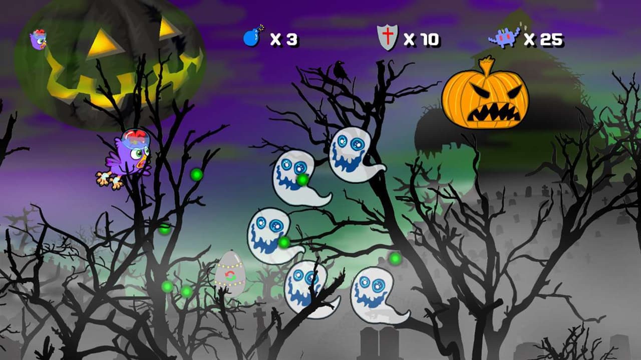 Purple Chicken Spaceman screenshot 4
