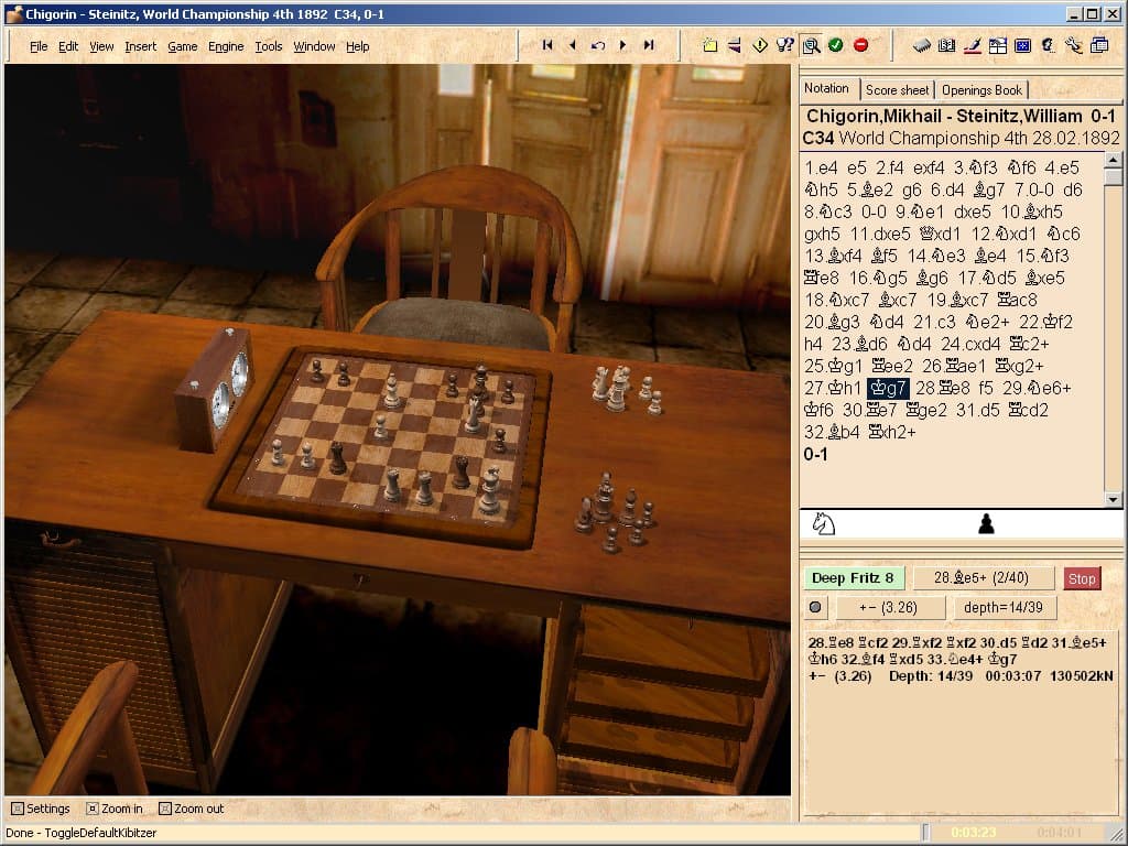 Deep Fritz 8 screenshot 2