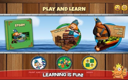 Vic the Viking: Play and Learn screenshot 2
