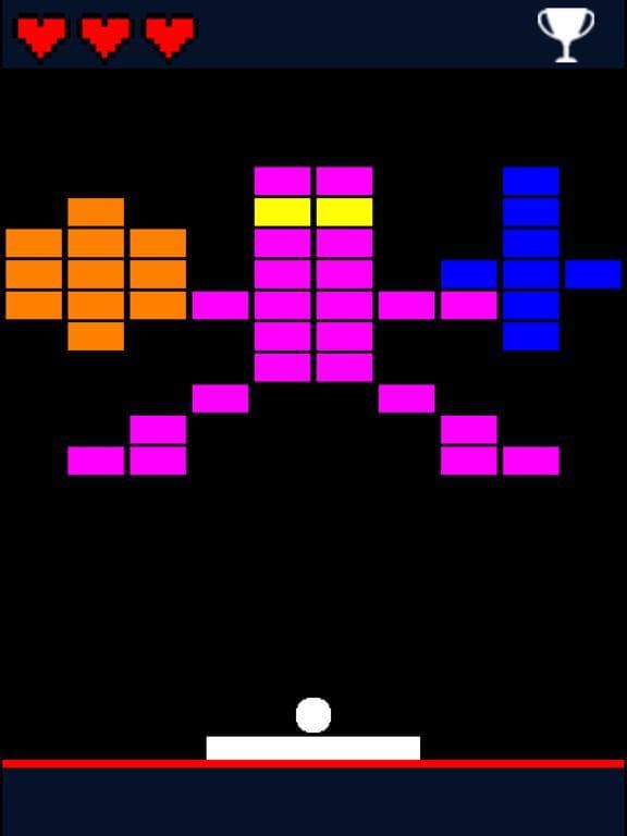 Brick Breaker Watch: retro war screenshot 4