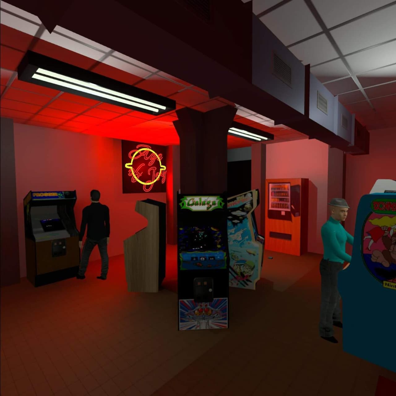 AGE of Joy - retro arcade virtual gallery (Quest2) screenshot 3