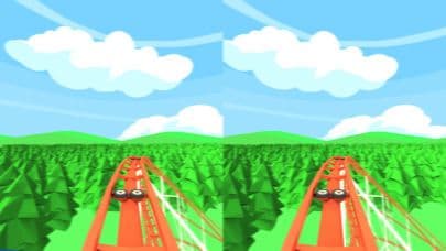 VR RollerCoaster for Cardboard screenshot 3