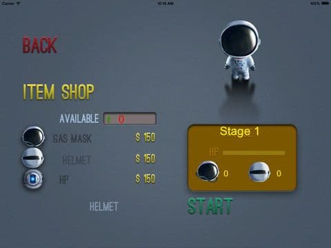 A Floating Dude In Space - Collect and Dodge screenshot 2