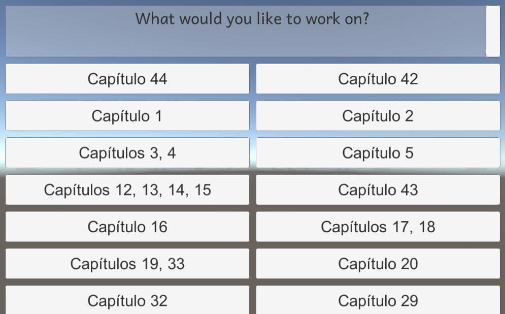 Actividades de Aplicación Gramaticales