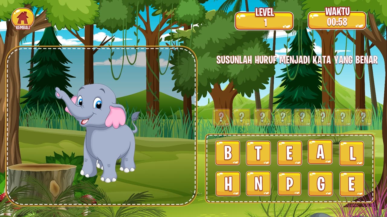 game belajar bahasa inggris