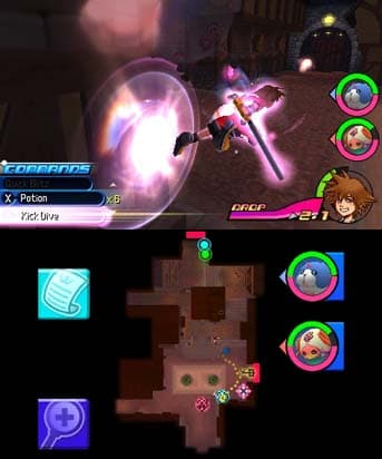 Kingdom Hearts 3D: Dream Drop Distance screenshot 3