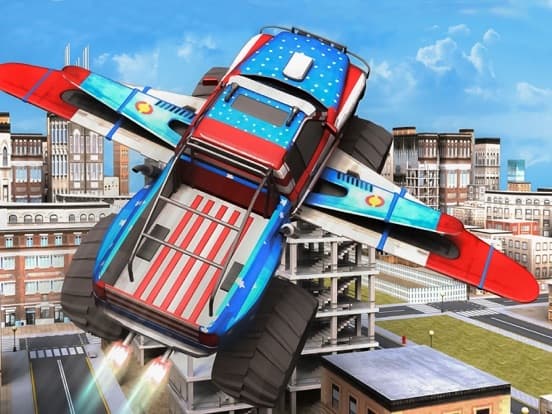 American Off Road Flying Monster Truck screenshot 2