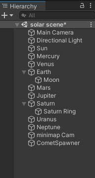 SolarSystem Test screenshot 3