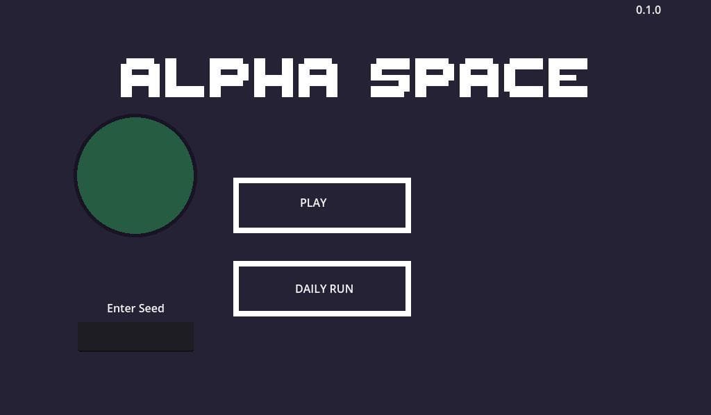 Alpha Space screenshot 2