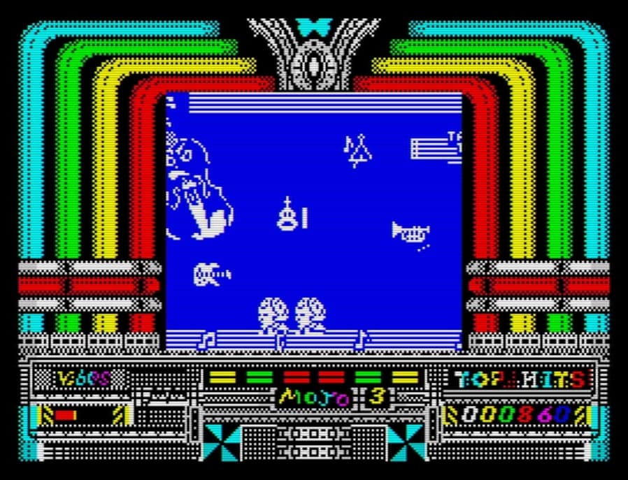 Mike The Guitar - The Shooter 48k screenshot 5