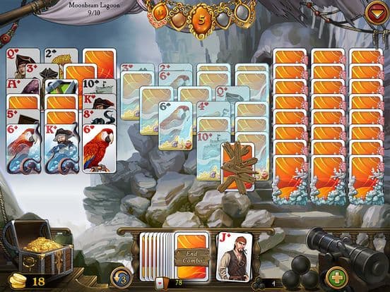 Seven Seas Solitaire HD screenshot 2