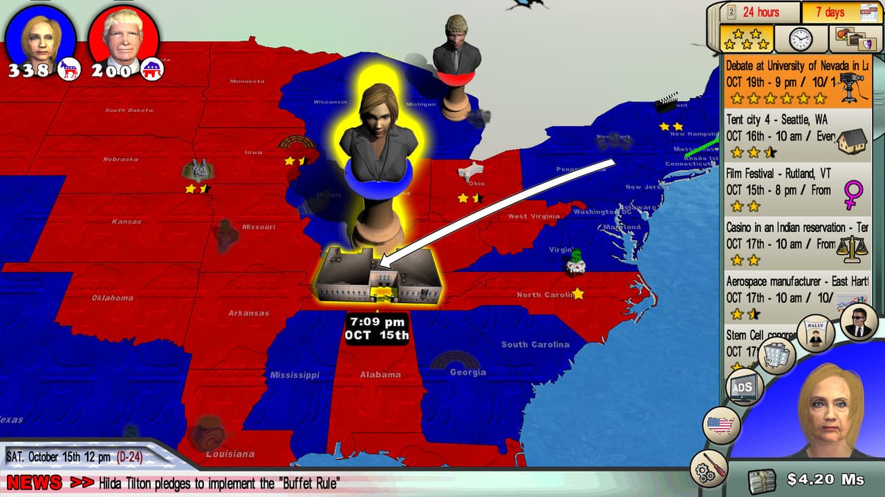 The Race for the White House 2016 screenshot 4