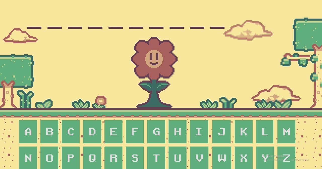 Hangman Flower Edition screenshot 2