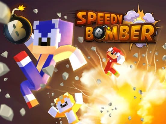 Blue Speed Skins Bomber 3D Games screenshot 2