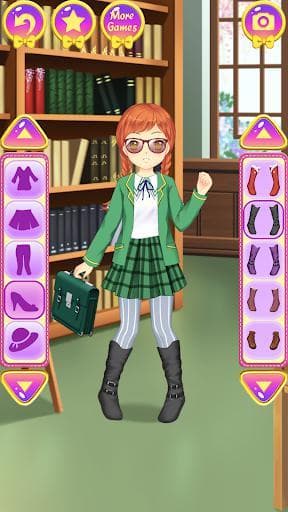 Anime School Dress Up