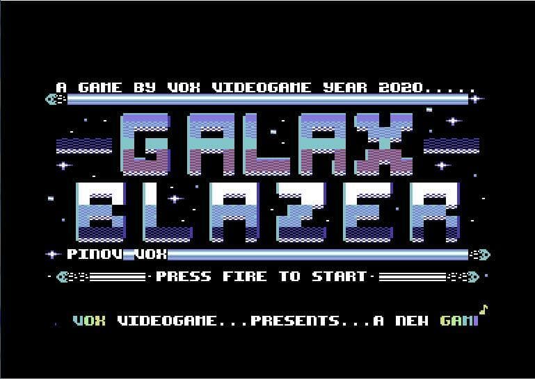 Galax Blazer C64 screenshot 3