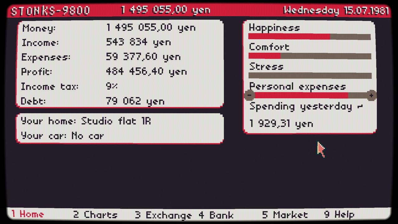 STONKS-9800 screenshot 2