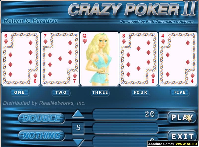 Crazy Poker 2: Return to Paradise screenshot 3