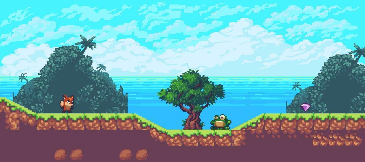2D Platformer - 1 Level - Demo