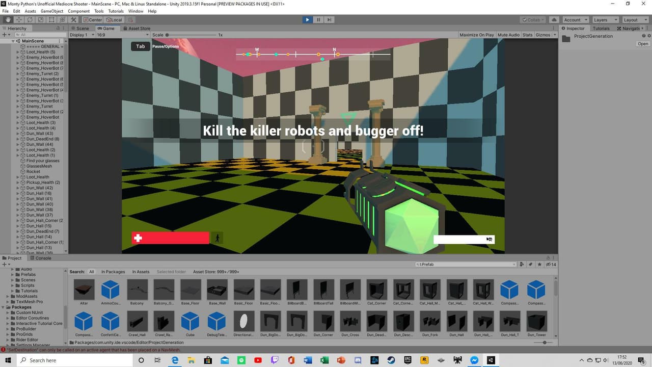 Monty Pythons Unofficial Sub-Par Shooter screenshot 2