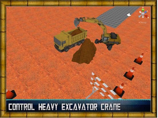 Sand Excavator Simulator 2016 - Heavy Machinery City Road Construction Truck Game screenshot 5