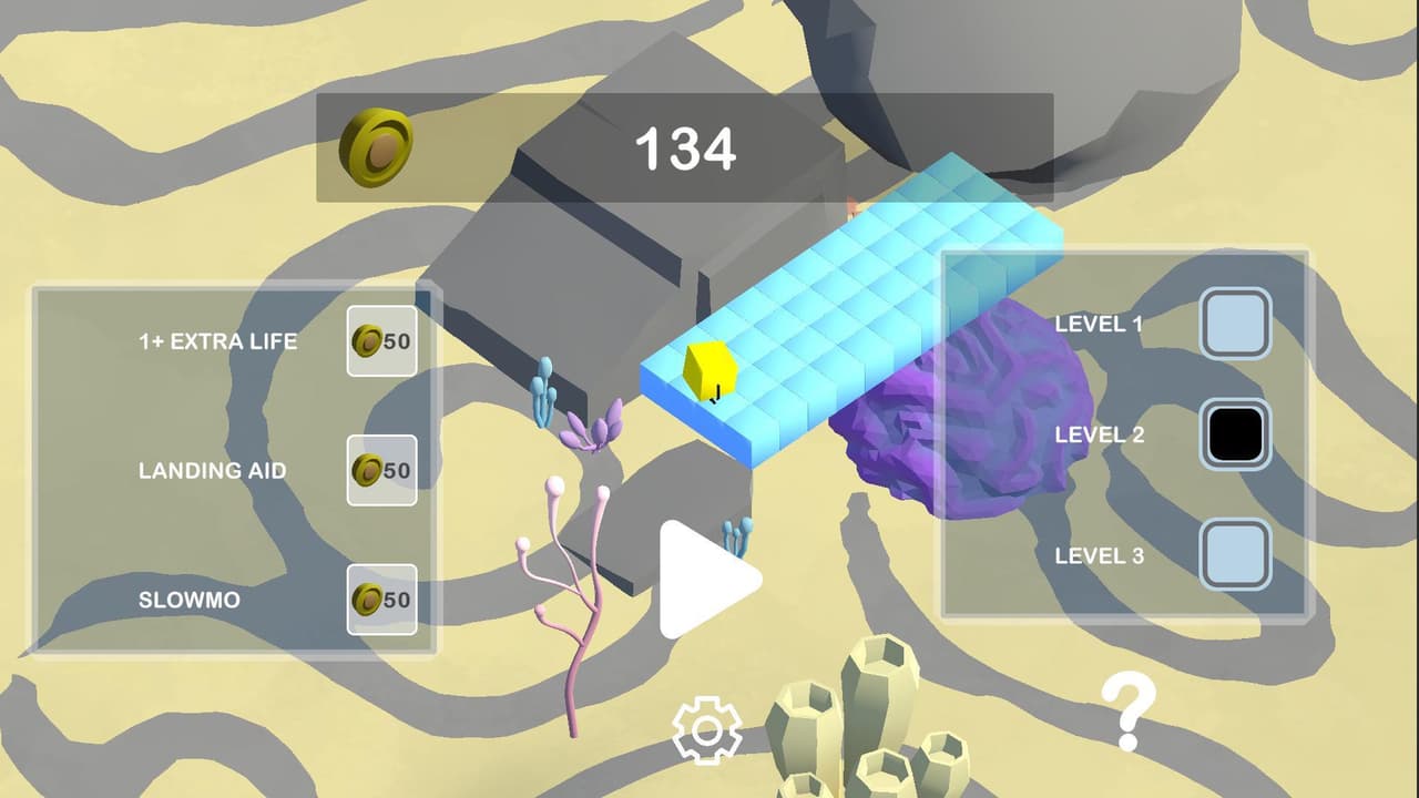 CUBE Runner (itch) (Polygonya) screenshot 2