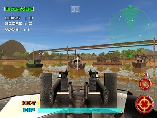 PT Boat Gunner - River Warfare Patrol Duty Simulator Game FREE screenshot 4