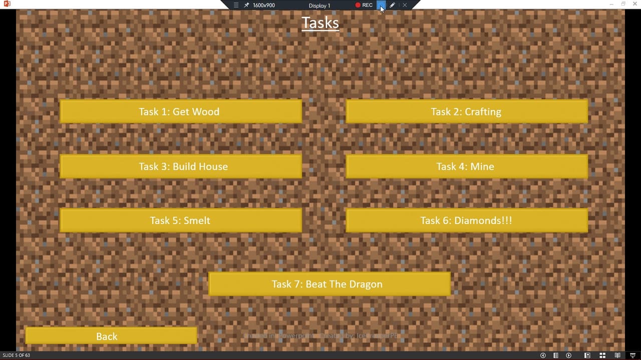 Minetask screenshot 3
