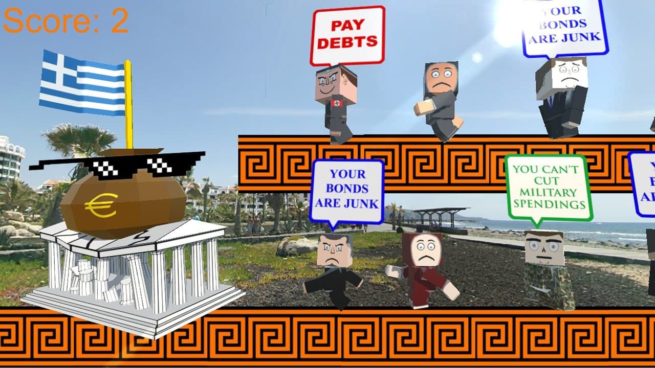 Greek Debt Story
